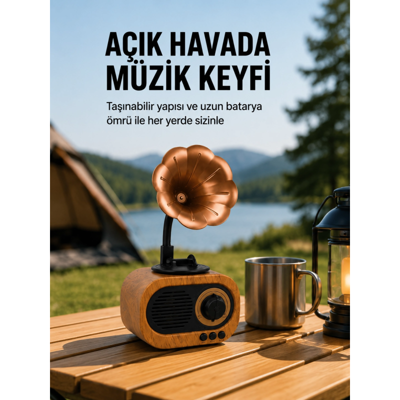 Taşınabilir Mini Retro Radyo Bluetooth Hoparlör Usb Sd Aux Destekli Yeni Nesil Taşınabilir Mini Retro Radyo Bluetooth Hoparlör Usb Sd Aux Destekli Yeni Nesil