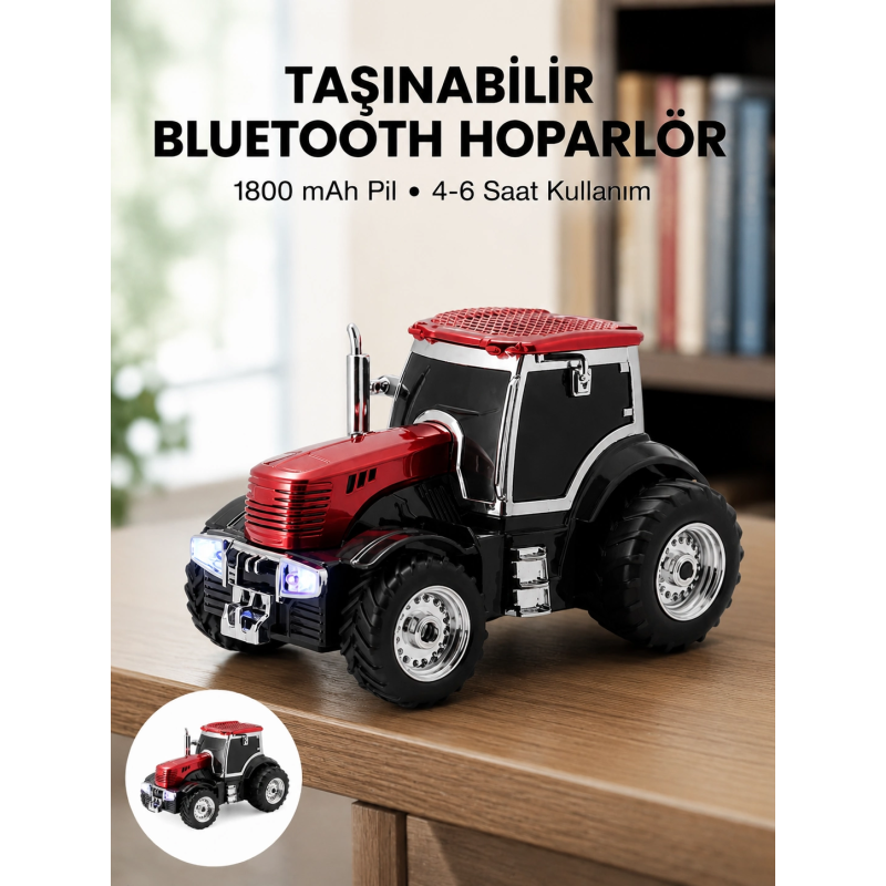 Taşınabilir Nostaljik Araç Tasarımlı Bluetooth Hoparlör Taşınabilir Nostaljik Araç Tasarımlı Bluetooth Hoparlör