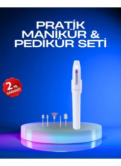 Taşınabilir Profesyonel Elektrikli Tırnak Matkap Seti – Sessiz, Güçlü Ve Dayanıklı