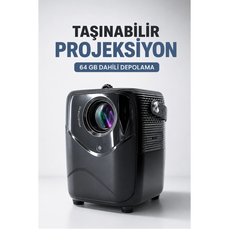 Taşınabilir Projeksiyon 64 Gb Dahili Depolama Taşınabilir Projeksiyon 64 Gb Dahili Depolama