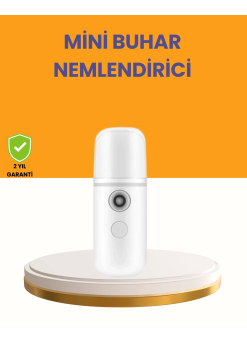 Taşınabilir Şarjlı Buhar Nemlendirici – Kablosuz Akıllı Pro Teknolojili Mini Cilt Ve Ortam Nemlendirici