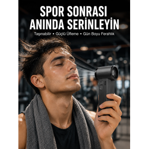 Taşınabilir Şarjlı Güçlü Hava Üfleme Aleti Çok Yönlü Kullanım Yeni Nesil