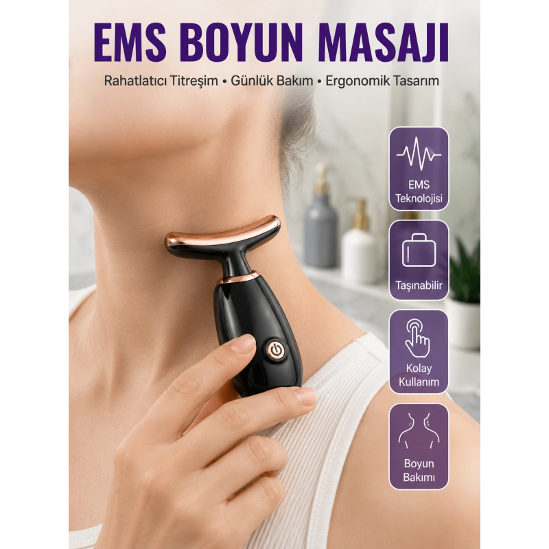 Taşınabilir Şarjlı Kırışıklık Giderici Masaj Aleti Yeni Nesil Taşınabilir Şarjlı Kırışıklık Giderici Masaj Aleti Yeni Nesil