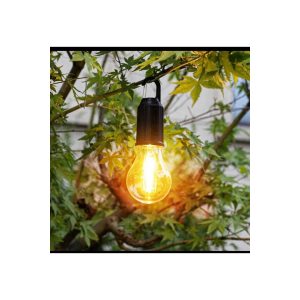 Taşınabilir Şarjlı Led Ampül Outdoor Kamp Bahçe Lambası 10w Askılı Kırılmaz Led Işık