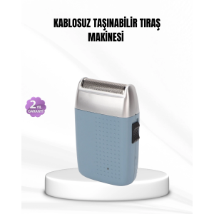 Taşınabilir Şarjlı Tıraş Makinesi – Kuru Kullanım, Özel Sakal Başlıkları
