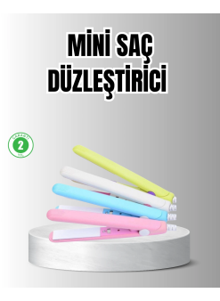 Taşınabilir Seramik Kaplama Mini Saç Düzleştirici – Seyahat Ve Günlük Kullanım İçin İdeal