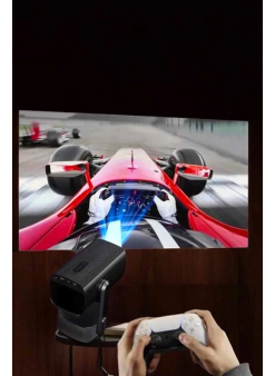 Taşınabilir Sinema Oyun Projektörü Akıllı Projeksiyon Android 11