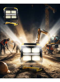 Taşınabilir Solar Şarjlı Led Kamp Feneri 400 Led Süper Parlak Çok Fonksiyonlu Aydınlatma