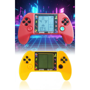 Taşınabilir Tetris Oyun Konsolu Renkli Retro Oyun Aleti Çocuklar İçin Eğlenceli Mini Konsol