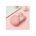 Tavşan Figürlü Kablosuz Mouse Pil Dahil Etiket Hediyeli Pembe