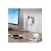Tekli Yüksek Voltaj Korumalı Duvar Prizi 2x Type-c 1x Usb Çıkışlı Priz Grup Priz Çoğaltıcı Siyah