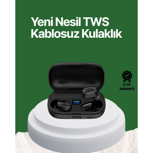 Telefon Şarj Destekli 1800 Mah A10s Tws Kablosuz Kulak İçi Kulaklık