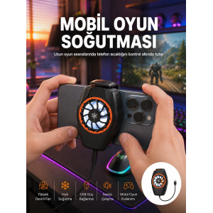 Telefon Soğutucu Cep Telefon Soğutma Fanı Radyatör
