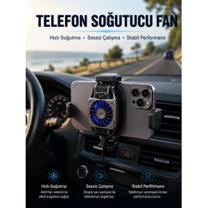 Telefon Soğutucu Fan Aktif Soğutma Sistemi İle Güçlü Performans