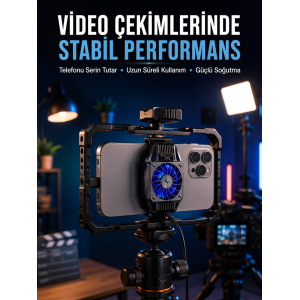Telefon Soğutucu Fan Uzun Süreli Kullanım