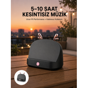 Telefon Tutucu Bluetooth Hoparlör Geyikli Renkli Uzun Ömürlü