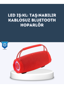 Tf Kart Ve Aux Destekli Ipx6 Suya Dayanıklı Bluetooth Hoparlör