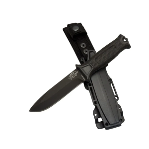 Tiger Tactical Htm 1041 A Siyah Outdoor / Survival Bıçak 27cm - Kauçuk Sap, Kılıflı, Kutulu
