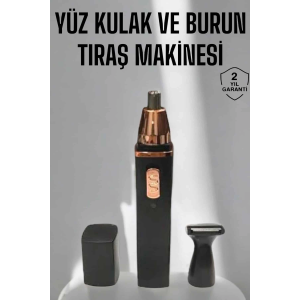 Tıraş Makinesi Kulak Burun Ve Yüz Temizleyici Şarjlı Mini