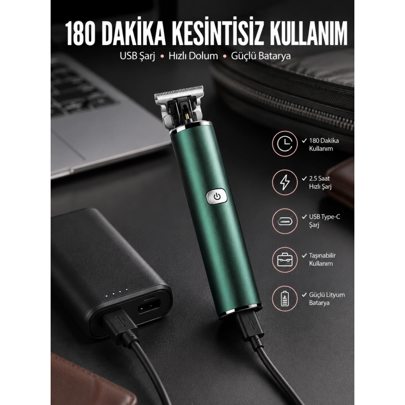 Tıraş Makinesi Saç Sakal Ense Çizim Ayarlanabilir Başlık Yeni Nesil Tıraş Makinesi Saç Sakal Ense Çizim Ayarlanabilir Başlık Yeni Nesil