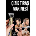 Tıraş Makinesi Şarjlı Profesyonel Saç Kesme Makinesi Gold Çizik Tıraş