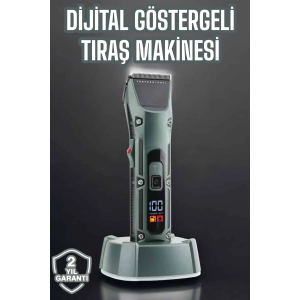 Tıraş Makinesi Uzun Pil Ömrü Şarjlı Günlük Tıraş Makinesi