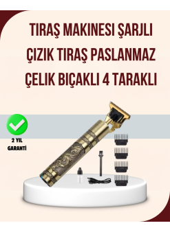 Titreşim Motorlu Erkek Saç Ve Sakal Düzeltici