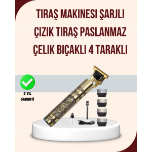 Titreşim Motorlu Erkek Saç Ve Sakal Düzeltici