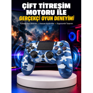 Titreşim Motorlu Oyun Kolu – Gerçekçi Geri Bildirim Ve Etkileşim