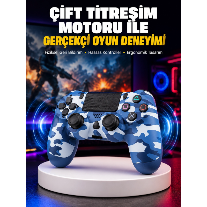 Titreşim Motorlu Oyun Kolu – Gerçekçi Geri Bildirim Ve Etkileşim Titreşim Motorlu Oyun Kolu – Gerçekçi Geri Bildirim Ve Etkileşim
