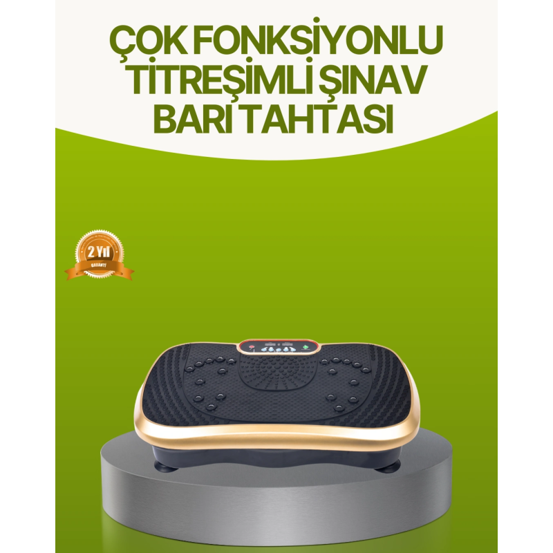Titreşimli Egzersiz Platformu Evde Fitness Ve Kas Güçlendirme Titreşimli Egzersiz Platformu Evde Fitness Ve Kas Güçlendirme