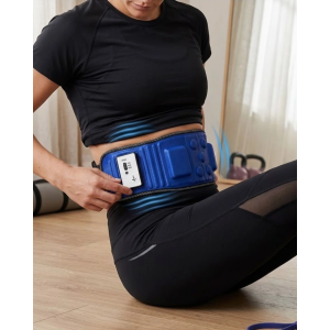 Titreşimli Masaj Kemeri Bel Karın Bölgesi Sıkılaştırıcı Masaj Cihazı