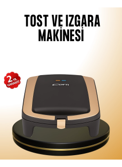 Tost Makinesi Hızlı Pişirme Teknolojisi 1500 Watt