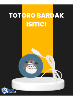 Totoro Desenli Usb Bardak Isıtıcı Kahve Çay Sıcak Tutucu Altlık