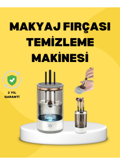 Tüm Boyutlara Uygun Otomatik Makyaj Fırçası Yıkama Cihazı
