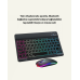 Tüm Cihazlarla Uyumlu Rgb Işıklı Kablosuz Klavye Ve Mouse Seti