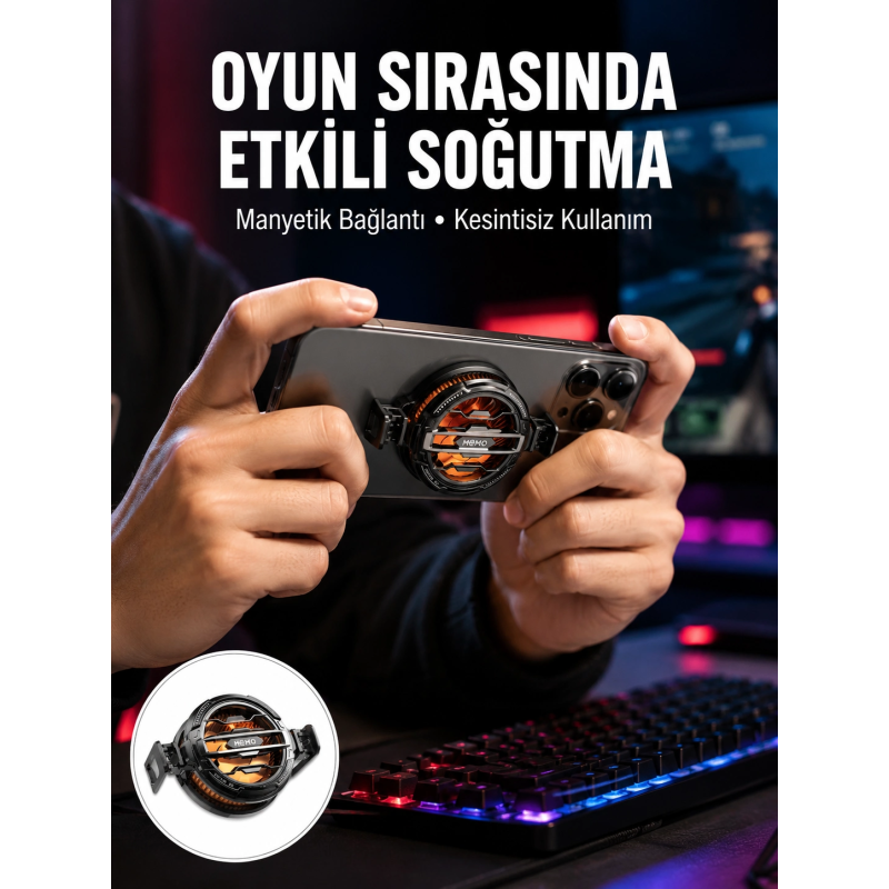 Tüm Telefonlarla Uyumlu Kompakt Soğutucu | Yüksek Performanslı Hızlı Soğutma Yeni Nesil Tüm Telefonlarla Uyumlu Kompakt Soğutucu | Yüksek Performanslı Hızlı Soğutma Yeni Nesil