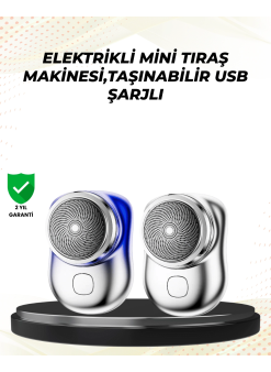 Tüm Vücut Bölgelerinde Kullanılabilen Küçük Boy Tıraş Cihazı