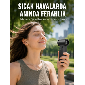 Turbo Motorlu Çok Amaçlı Temizlik Ve Soğutma Cihazı Yeni Nesil
