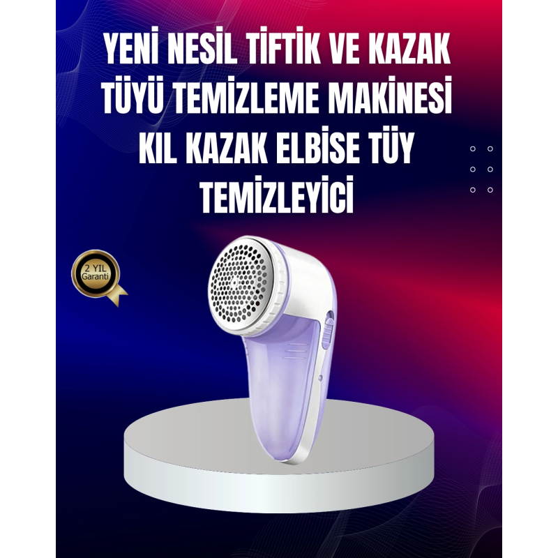 Tüy Ve Tiftik Temizleyici – 3 Bıçaklı, 200ml Kapasiteli Tüy Ve Tiftik Temizleyici – 3 Bıçaklı, 200ml Kapasiteli