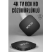 Tv Box Hd Çözünürlüklü 4 Çekirdekli 8 Gb Dahili Hafıza Android Uyumlu