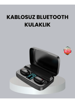 Tws A10s Bluetooth 5.0 Kulaklık Powerbank Şarj Kutulu Mini Tasarım