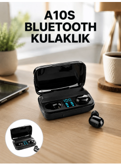 Tws A10s Bluetooth 5.0 Kulaklık – Yüksek Ses Kalitesi, Ergonomik, Uzun Pil Ömürlü Yeni Nesil