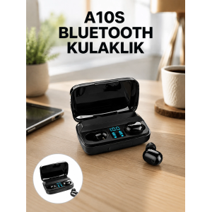 Tws A10s Bluetooth 5.0 Kulaklık – Yüksek Ses Kalitesi, Ergonomik, Uzun Pil Ömürlü Yeni Nesil