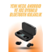 Tws Bluetooth Kulaklık 5.0 Bluetooth Bağlantılı Dokunmatik Kontrol Özelliği