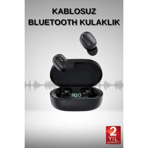Tws Bluetooth Kulaklık Kulak İçi Kablosuz Dijital Göstergeli Çağrı Cevaplayabilen