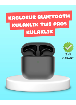 Tws Pro 5 Bluetooth Kulaklık – Kablosuz Ve Şarj Kutulu Tasarım