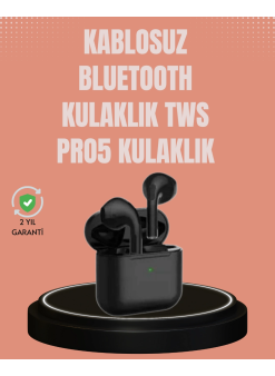 Tws Pro 5 Kulaklık – Uzun Süreli Kullanım İçin Yüksek Batarya Performansı