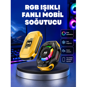 Type-c Girişli Aı Modlu Yüksek Performanslı Telefon Soğutucu Yeni Nesil