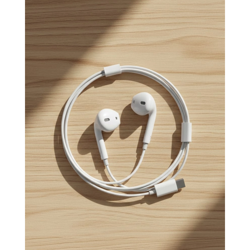 Type C Kablolu Kulak İçi Kulaklık Net Ses Ve Güçlü Bas Deneyimi